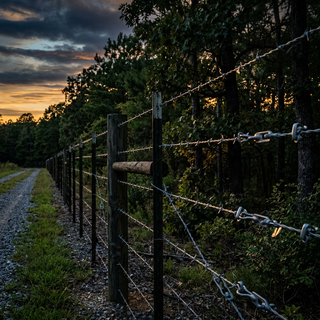 Barbed Wire Fencing